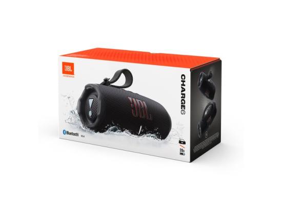 JBL Charge 6 Portable Bluetooth Speaker – Black